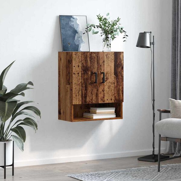 vidaXL Dulap de perete Lemn vechi 60 x 31 x 70 cm Lemn compozit