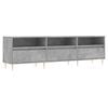 vidaXL Comodă TV, gri beton, 150x30x44,5 cm, lemn prelucrat