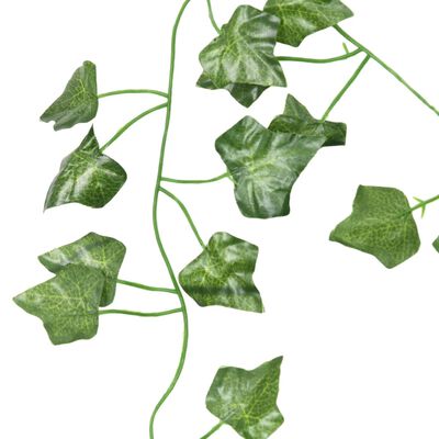 vidaXL Ghirlande de iederă artificială, 24 buc., verde, 200 cm