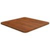 vidaXL Blat de masă pătrat maro &icirc;nchis 40x40x1,5 cm lemn stejar tratat