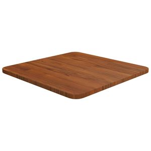 vidaXL Blat de masă pătrat maro &icirc;nchis 40x40x1,5 cm lemn stejar tratat