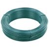 vidaXL Fir tensionare pentru gard 250 m 1,6/2,5 mm verde &icirc;nchis, oțel
