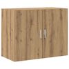 vidaXL Dulap de perete Stejar Artizanal 80 x 42,5 x 64 cm