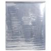 vidaXL Folie solară efect reflectorizant static argintiu 60x2000cm PVC