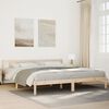 vidaXL Cadru pat foarte lung fără saltea, 180x220 cm, lemn masiv pin