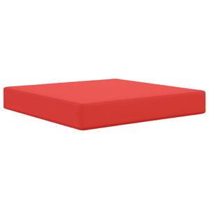 vidaXL Perna pentru canapea de exterior Roșu 60 x 60 x 8 cm Poliester