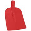 vidaXL Cap de lopată Roșu 32 x 24,5 cm Oțel vopsit electrostatic