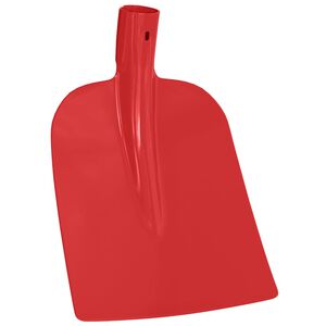 vidaXL Cap de lopată Roșu 32 x 24,5 cm Oțel vopsit electrostatic