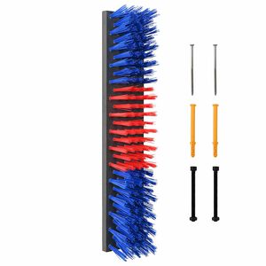 vidaXL Periile pentru vite Roșu și albastru 50 x 10 x 6,5 cm PP