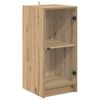 vidaXL Bufet stejar artizanal 35 x 37 x 76 cm Lemn prelucrat