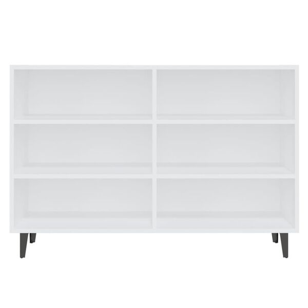 vidaXL Servantă, alb, 103,5x35x70 cm, PAL