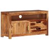 vidaXL Comodă TV, 90x34,5x50 cm, lemn masiv de acacia
