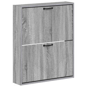 vidaXL Dulap pentru pantofi montat pe perete HOORN 71 x 17 x 86 cm