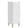 vidaXL Bufet Alb 33 x 34,5 x 90 cm Lemn prelucrat