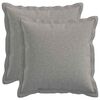 vidaXL Husă pentru pernă 2 pcs HOUTEN Gri nori 40 x 40 cm In sintetic
