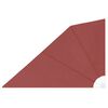 vidaXL Copertină laterală pliabilă de balcon, cărămiziu, 160x240 cm