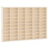 vidaXL Vitrină de colecționar din lemn cu 60 de compartimente 60x4,5x40,5 cm