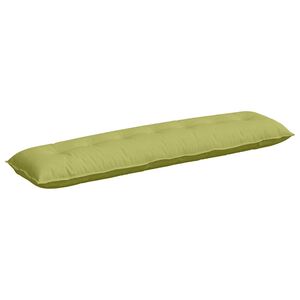vidaXL Perna pentru spate Verde deschis 200 x 19 x 50 cm țesătură