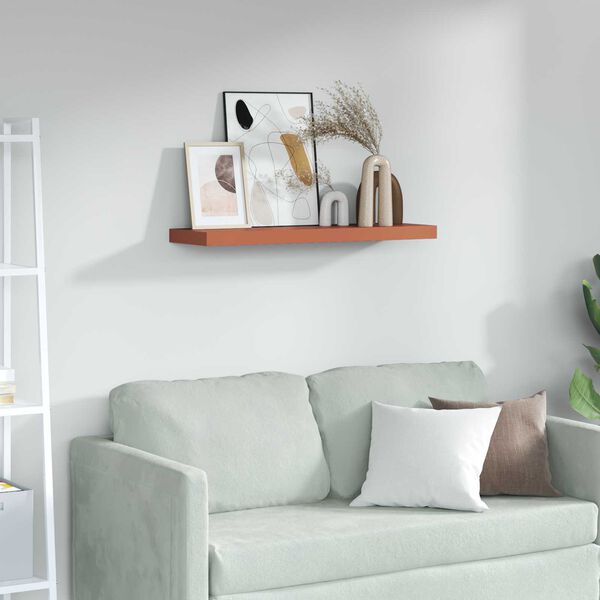 vidaXL Raft de perete Pe perete Roșu 90 x 23,5 x 4 cm Lemn compozit