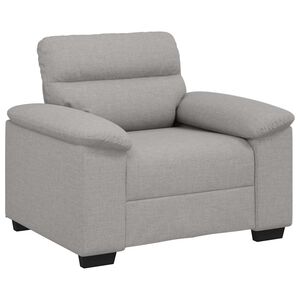 vidaXL Canapea fotoliu gri nor 100x81x84 cm material textil