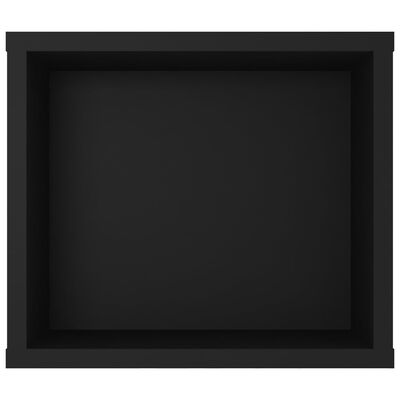 vidaXL Dulap TV suspendat, negru, 100x30x26,5 cm, PAL