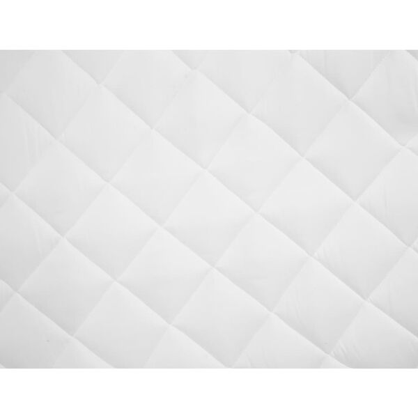 vidaXL Protecție pentru saltea matlasată, alb, 90 x 200 cm, groasă