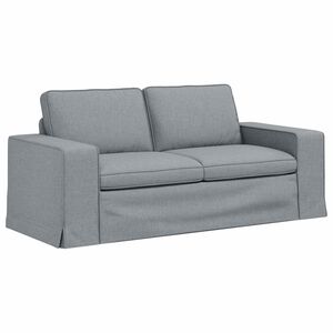 vidaXL Canapea Gri deschis 182 x 80 x 82 cm țesătură