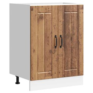 vidaXL Dulap de bază pentru chiuvetă &bdquo;Lucca&rdquo; Lemn vechi lemn prelucrat