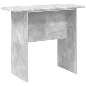 vidaXL Masă de consolă Gri din beton 93 x 40 x 75 cm Lemn prelucrat