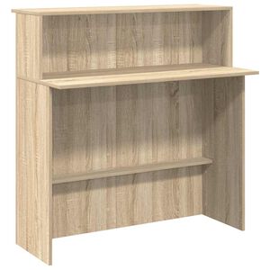 vidaXL Birou de recepție din stejar Sonoma, 100x50x103,5 cm, lemn stratificat