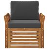 vidaXL Set de canapele de exterior Lemn de acacia solid și poliester