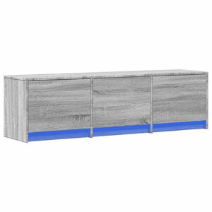 vidaXL Cabinet TV Gri Sonoma Lemn prelucrat