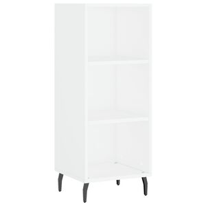 vidaXL Servantă, alb, 34,5x32,5x90 cm, lemn prelucrat