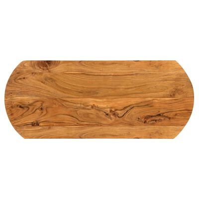 vidaXL Birou de scris, lemn masiv de acacia, 120x50x77 cm