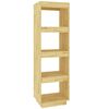 vidaXL Bibliotecă/Separator cameră, 40x35x135 cm, lemn masiv de pin