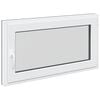 vidaXL Fereastră pentru subsol RISOR 110 x 50 cm PVC și Sticlă