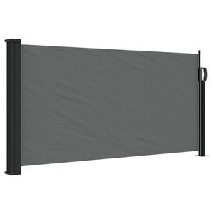vidaXL Copertină laterală retractabilă antracit 100x500 cm