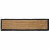 vidaXL Covor de zonă Gri &icirc;nchis 60 x 200 cm Iută