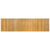 vidaXL Covor dreptunghiular, natural, 80x300 cm, bambus