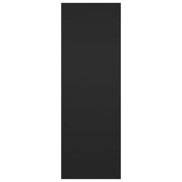 vidaXL Comode TV, 2 buc., negru, 30,5x30x90 cm, lemn prelucrat