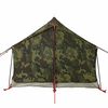 vidaXL Cort camping pentru 2 persoane, camuflaj, impermeabil