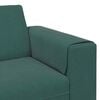 vidaXL Canapea pentru living Verde &icirc;nchis 250 x 77 x 76 cm