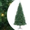vidaXL Brad de Crăciun artificial Verde 300 cm PVC și metal și plastic