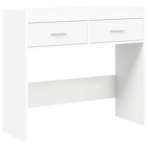 vidaXL Masă de consolă Alb 90 x 35 x 80 cm Lemn prelucrat