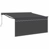vidaXL Copertină retractabilă Antracit 350 x 250 cm