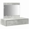 vidaXL Masă de Machiaj Gri 83 x 40 x 70 cm Lemn prelucrat