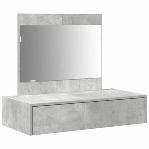 vidaXL Masă de Machiaj Gri 83 x 40 x 70 cm Lemn prelucrat