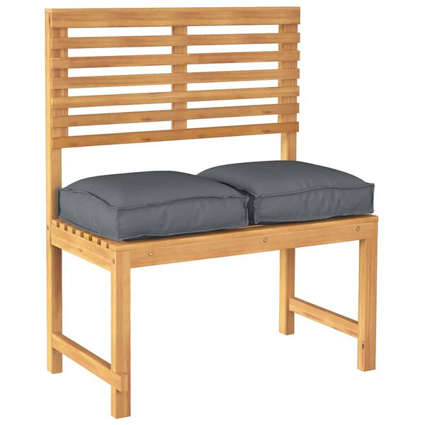 vidaXL Pernă 2 pcs Antracit 40 x 40 x 8 cm Material Oxford