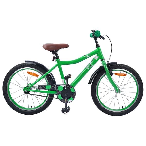 vidaXL Bicicletă pentru Copii 18 Inci pentru 5-7 ani Verde