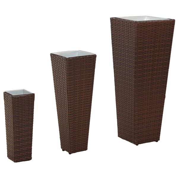 vidaXL Set de exterior 3 pcs Metal